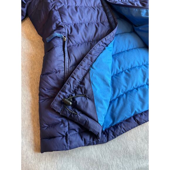 Patagonia Kids girls large Patagonia Down Sweater Puffer Jacket purple coat - Picture 6 of 9